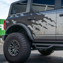 Load image into Gallery viewer, Ford Bronco Mud Splatter Side Graphic Decal Kit