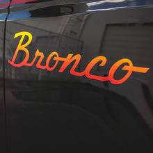 Load image into Gallery viewer, Bronco Heritage Logo Decal Set