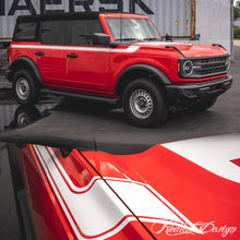 Load image into Gallery viewer, Ford Bronco Retro Hockey Style Side/Hood Graphics Kit
