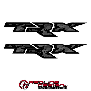 TRX Camouflage Truck Bed Decals