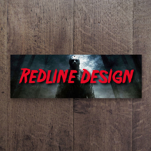 Redline Design Friday the 13th Slap