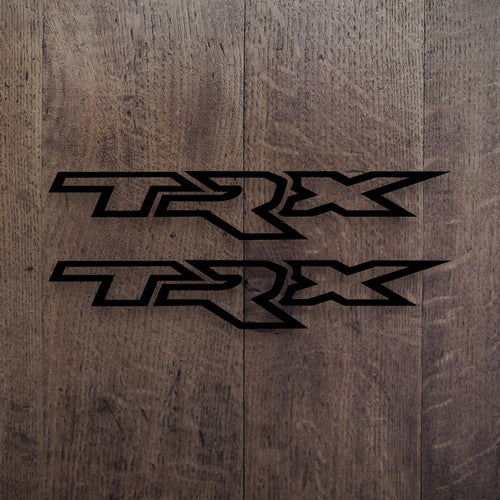 TRX Logo Truck Bed Decals