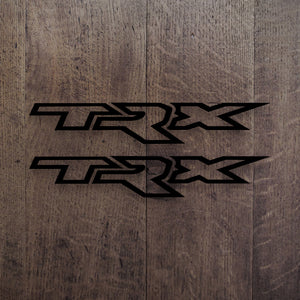TRX Logo Truck Bed Decals