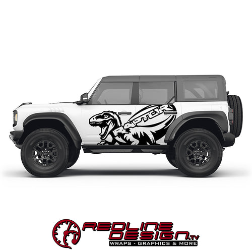 Bronco Raptor Side Graphics