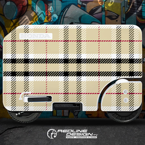 Burberry Honda Motocompacto Decal Kit