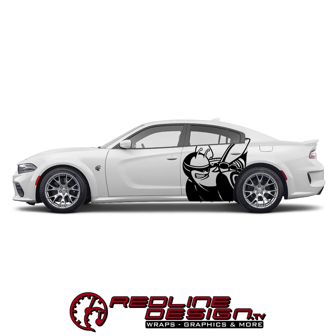 Dodge Charger/Challenger Scat Pack Bee Decal Kit – Redline Design.tv