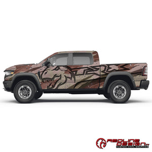 Ram TRX Digital Print Dessert Storm Camo Wrap