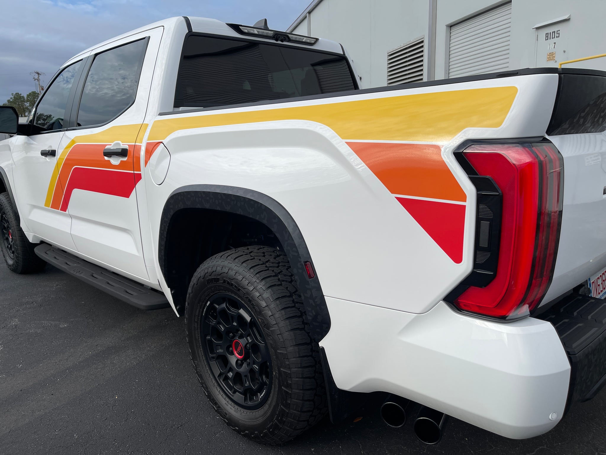 Toyota Tundra Heritage Stripes – Redline Design.tv