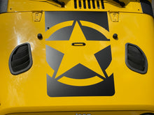 Load image into Gallery viewer, Jeep Wrangler JK Military Star Hood Decal