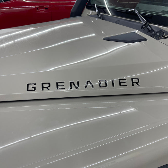 Ineos Grenadier Hood/Rear Decals