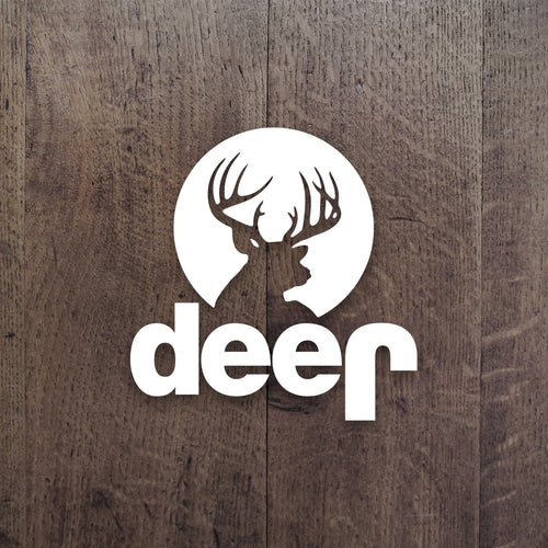 Jeep Deer Decal