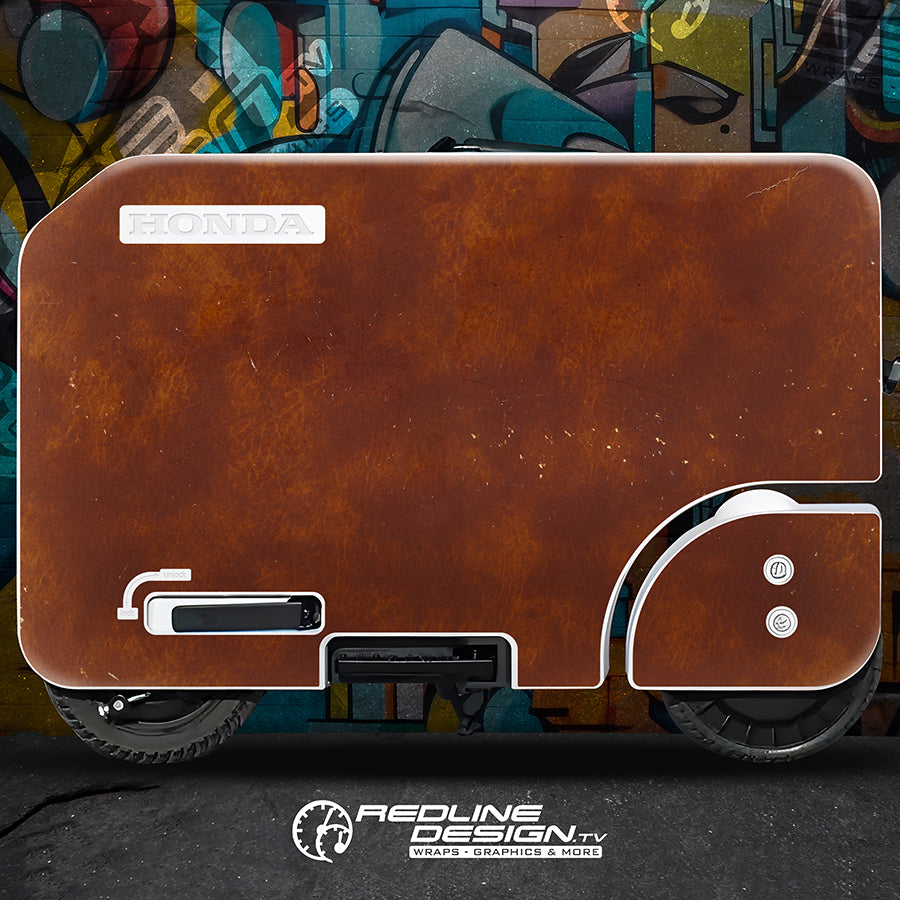 Leather Suitcase Honda Motocompacto Decal Kit – Redline Design.tv