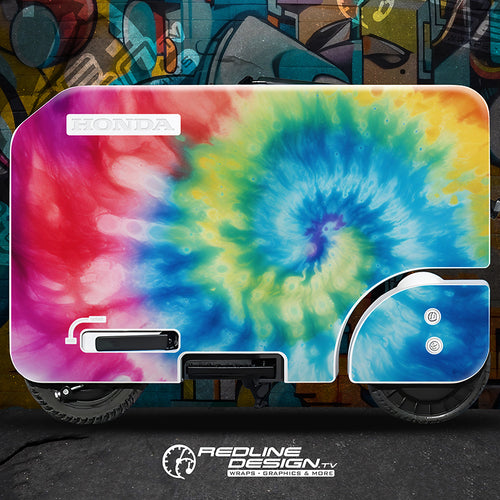 Tie Dye Motocompacto Decal Kit