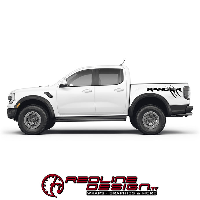 Ford Ranger Claws Redline Design - Decals and more Tampa, FL – Redline Design.tv
