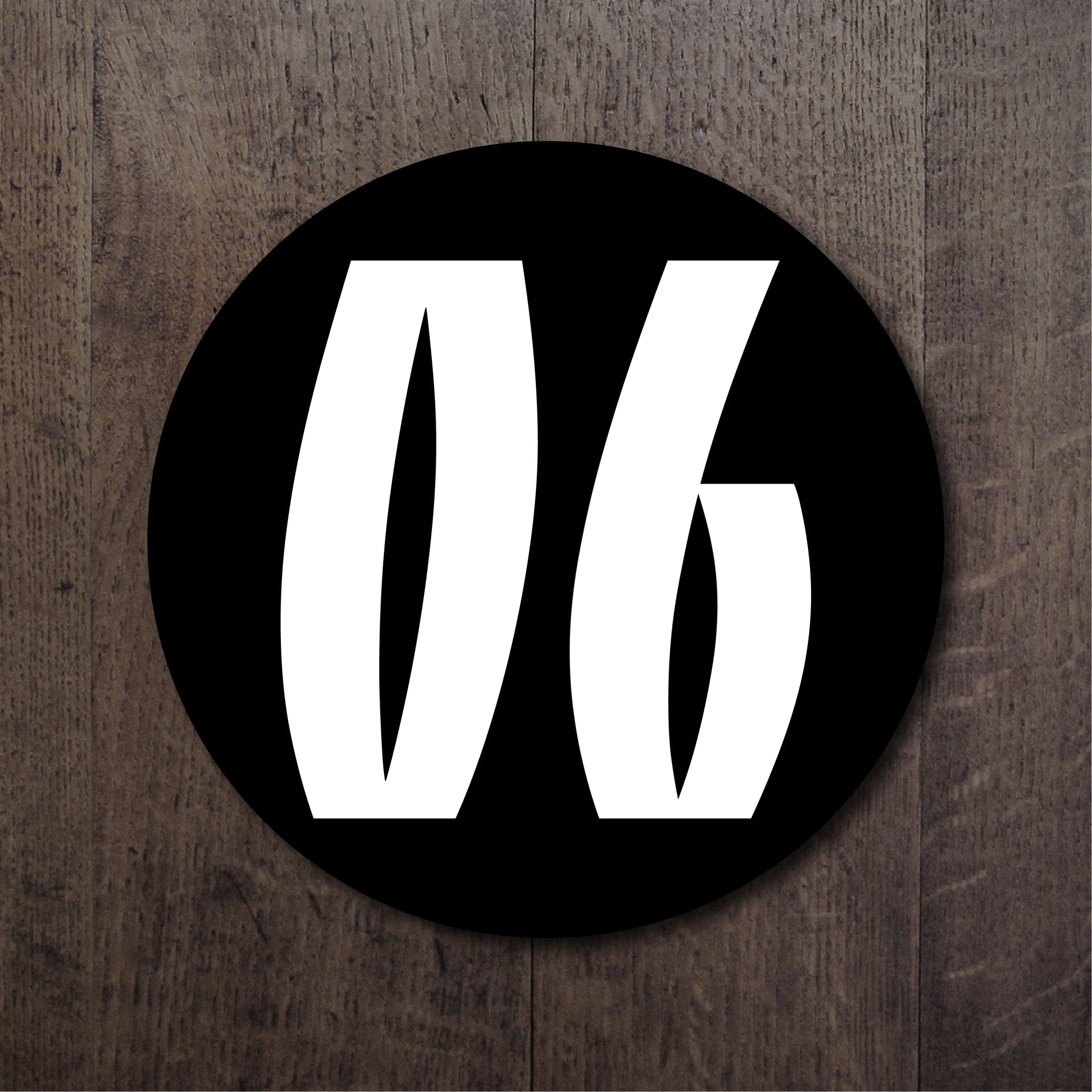 Set Di Due Adesivi Personalizzati Con Numero Di Gara - Stile #1 - Foto 3