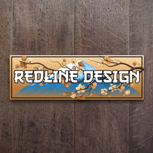 Load image into Gallery viewer, Redline Design Sakura Slap Decal