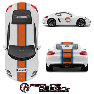 Gulf Racing Stripe Livery