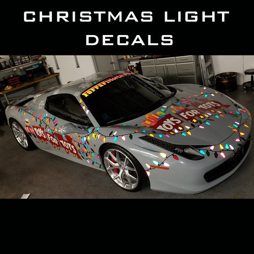 Christmas Light Decal DIY Kit