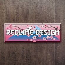 Load image into Gallery viewer, Redline Design Sakura Slap Decal