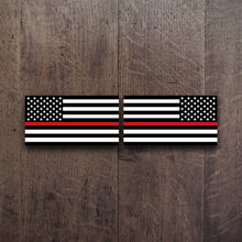 Load image into Gallery viewer, American Flag Decal (set of 2)