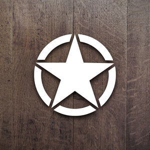 Military Star Decal