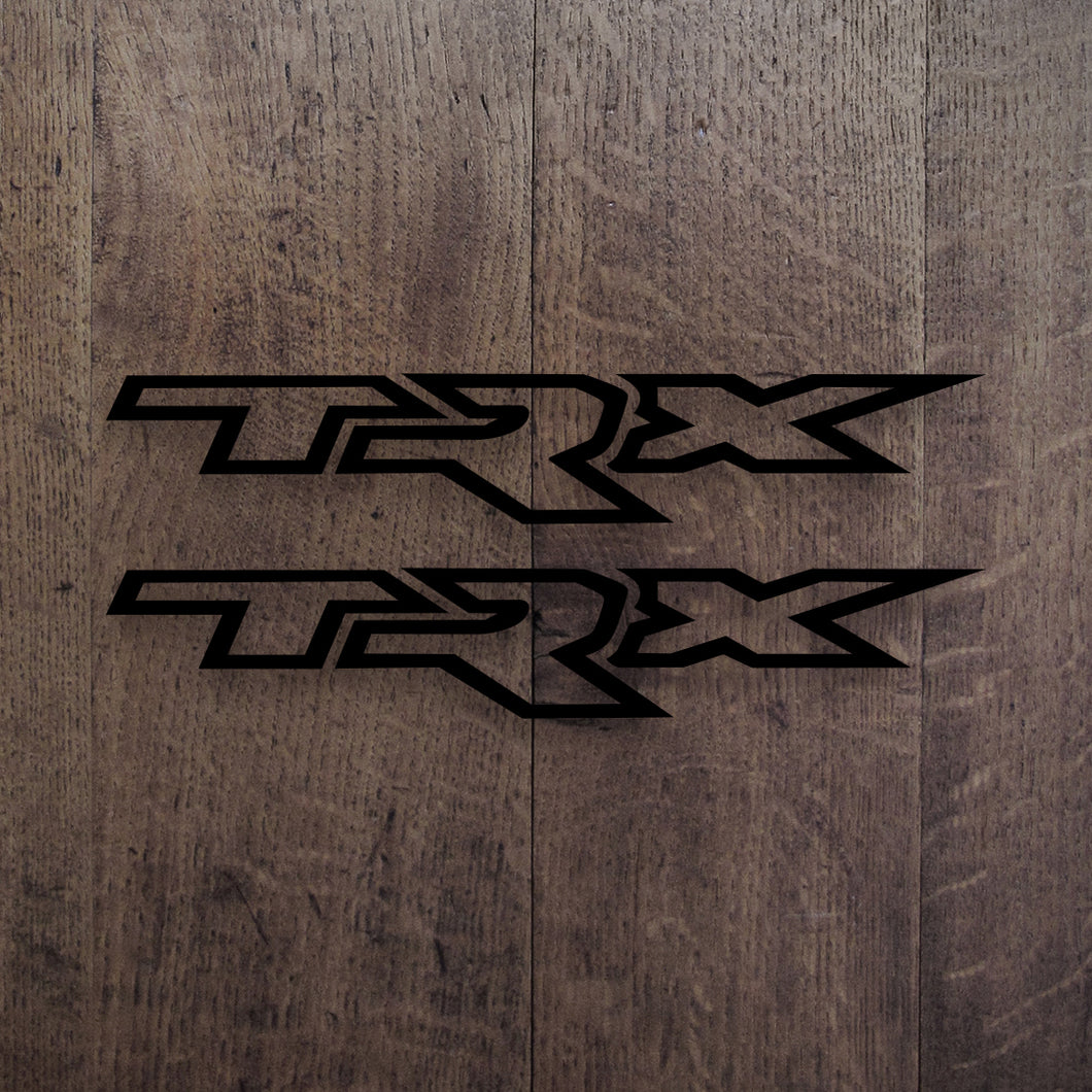 TRX Logo Truck Bed Decals